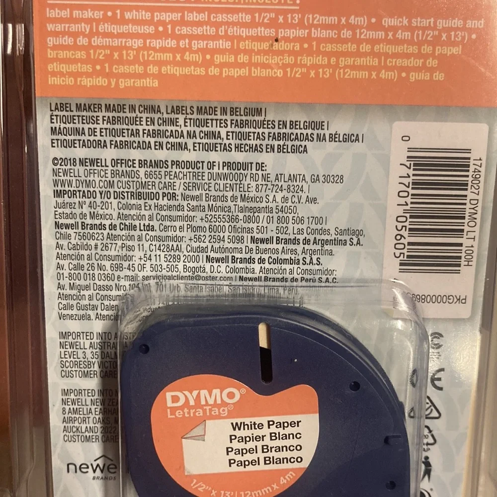 DYMO LetraTag 100h Label Maker NIB